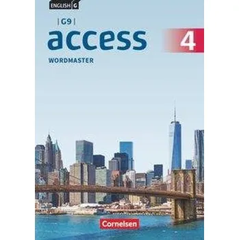 Kniha English G Access - G9 - Band 3: 7. Schuljahr - Wordmaster mit Lösungen [DE] (2021, Brožovaná, Cornelsen Verlag GmbH)