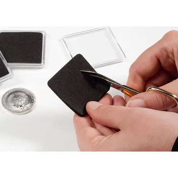 Sběratelství Čtvercové kapsle na mince Quadrum si je vytvoříte sami