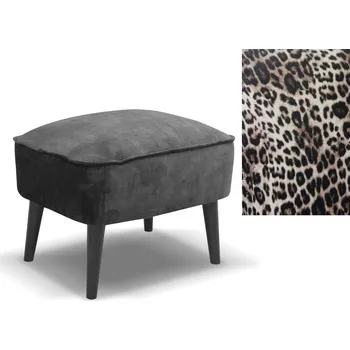 Taburet Casarredo Čalouněný taburet CHIETI Panterka