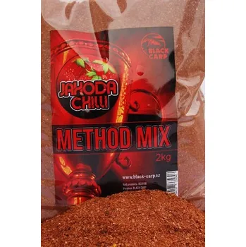 Návnadová surovina METHOD MIX JAHODA - CHILLI 2KG