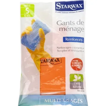Pracovní rukavice STARWAX ZESÍLENÉ DOMÁCÍ RUKAVICE VELIKOST S