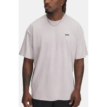 Pánské tričko Pánské tričko Under Armour UA M HW OS LOGO WASH SS 1389147-009 Šedá LG