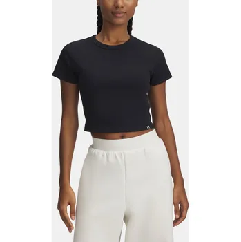 Dámské tričko Dámské tričko Under Armour UA Rival Rib Baby Tee 6000264-001 Černá XS