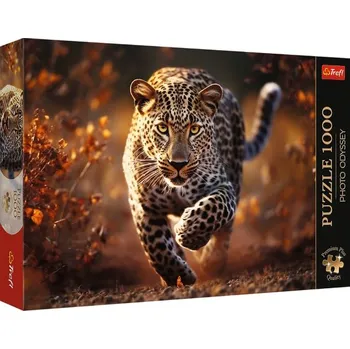 Puzzle Trefl Puzzle Premium Plus - Photo Odyssey: Divoký leopard 1000 dílků