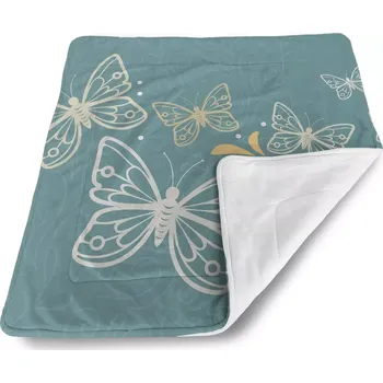 deka Sablio Dětská deka pro miminko Motýli - 80x100 cm