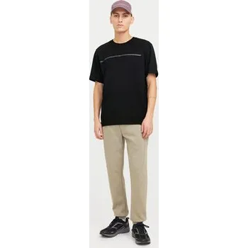 Oblečení a móda Jack & Jones T-Shirt Fusion 12273120 Černá Regular Fit L