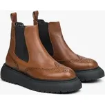 Estro Kotníková obuv s elastickým prvkem ER00114689 Hnědá 37