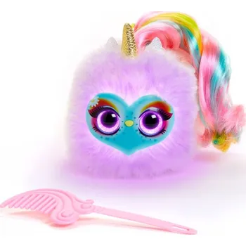 plyšák Lumies interaktivní zvířátko SK verze Tyrkysová Sparkle Rush
