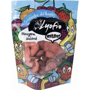 Sušené ovoce Jahoda plátky Počet: 20g