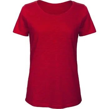 B&amp;C Dámské triko TW047 Chic Red L
