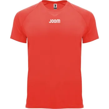 Pánské tričko JOOM pánské sportovní tričko BAHRAIN, svítívě korálová - XXXL