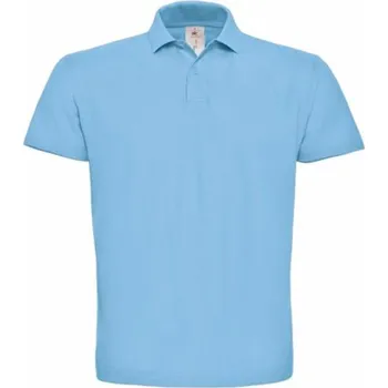 Pánská košile B&amp;C Unisex polokošile PUI10 Light Blue L