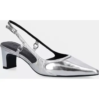 Dámské lodičky Kožené lodičky MAX&Co. 2516521026200 stříbrná SLV, EUR 36