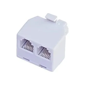 Síťový kabel Rozdvojka RJ12, 1x6p6c/2x6p6c - telefonní ROZDV6/6