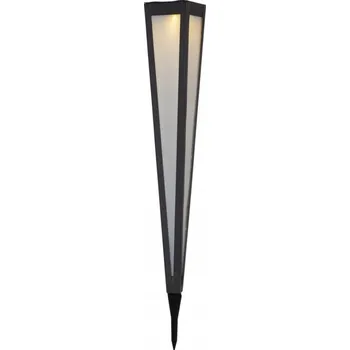 Venkovní osvětlení Švédská solární lampa PYRAMIS černá