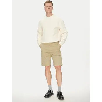 Calvin Klein Šortky z materiálu Modern Twill K10K114067 Béžová Regular Fit 36