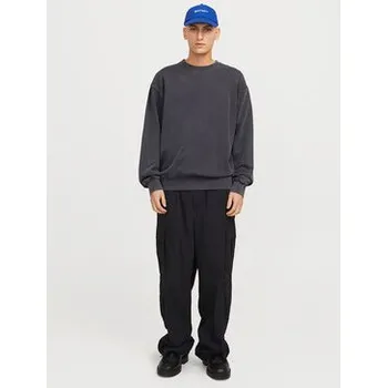 Pánská mikina Jack & Jones Mikina Charge 12268273 Šedá Loose Fit M