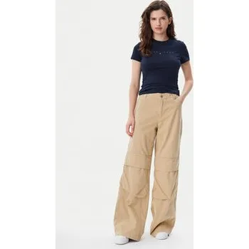 Pánské tričko Tommy Jeans T-Shirt Tonal Linear DW0DW20315 Tmavomodrá Slim Fit XXS