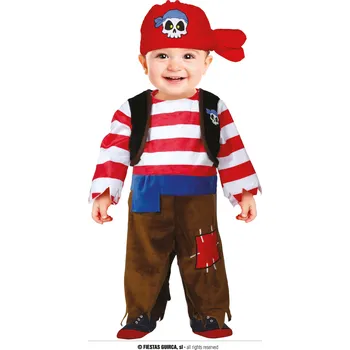 Karnevalový kostým Guirca Pirát dětský kostým pro nejmenší Velikost: 12 – 18 měsíců