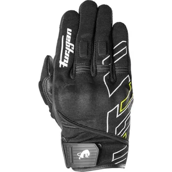 Moto rukavice Rukavice na motorku Furygan Jet Neon D3O černo-bílo-fluo žluté M