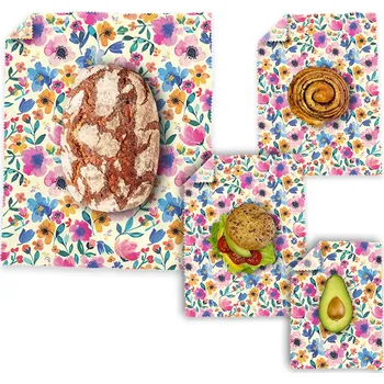 Termobox BajaBee, Voskované ubrousky - Multipack, Bloom, XL/M/M/S