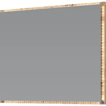 Koupelnový nábytek MALDAL zrcadlo 80 cm + LED osvětlení, dub artisan + vyzvednutí ZDARMA