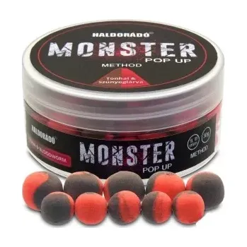 Boilies HALDORADO Monster Pop Up Method Tuňák Patentka 9,11mm 30g (HALDORADO Monster Pop Up Method Tuňák Patentka 9,11mm 30g)
