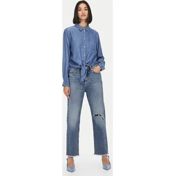 Pánská košile JDY Košile Jasper 15252957 Modrá Regular Fit 40