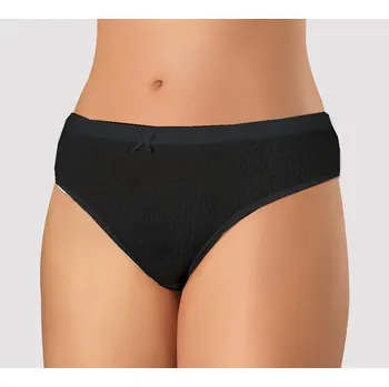 Kalhotky Andrie Dámské kalhotky PS 2950 černé Barva: černá, Velikost: 2XL