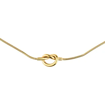 Náhrdelník franco bene Uzlíkový náhrdelník - pozlacený | 2942