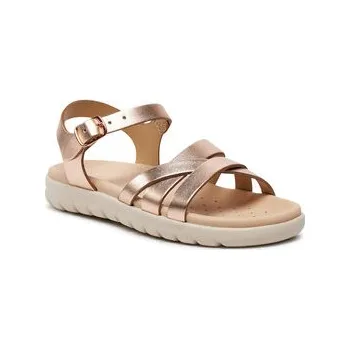 Dámské sandále Sandály Geox J Sandal Soleima Gir J45GSA 000CF C7018 S Růžové zlato 32
