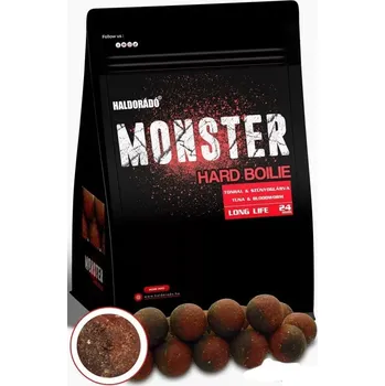 Boilies HALDORADO Monster Hard Boilie 24+ Tuňák Patentka (HALDORADO Monster Hard Boilie 24+ Tuňák Patentka)