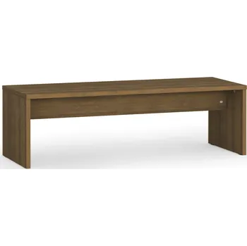 Šatní lavice, zesílená, délka 1500 mm, ořech