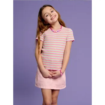 Dívčí tričko Sinsay - Tričko s krátkým rukávem - vícebarevná - 355CI-MLC - 355CI-MLC-98