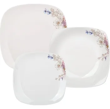 Talíř Jídelní sada porcelán 18ks LUČNÍ KVĚT