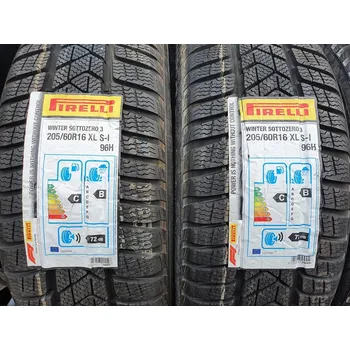 Zimní osobní pneu Zimní pneumatika Pirelli Winter SottoZero 3 205/60 R16 96 H zesílená (XL)