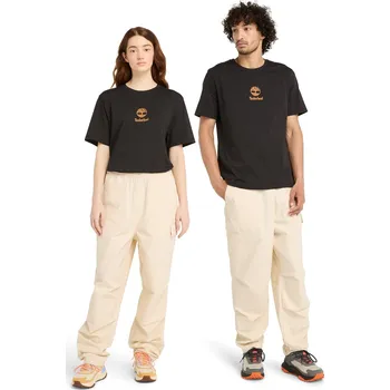 Pánské oblečení Tričko Timberland Black 1089637 M