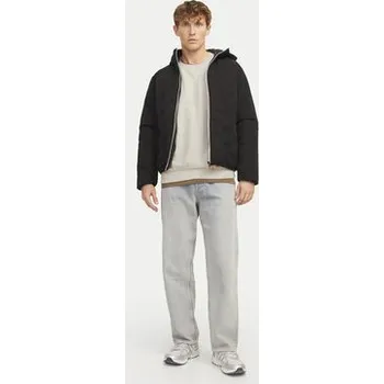 Pánská mikina Jack & Jones Mikina Jackie 12272482 Béžová Relaxed Fit XL