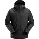 Softshellová bunda AllroundWork Stretch s kapucí černá XS