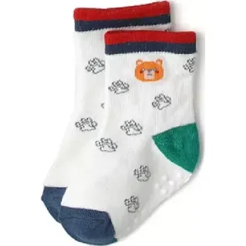 Dámské ponožky Protiskluzové ponožky - MEDVĚD BÍLÝ - (0-12 m) S (Značka: ROYGCBP)