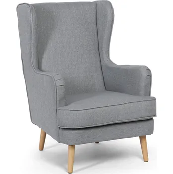 Látkové křeslo GLORY, šedá