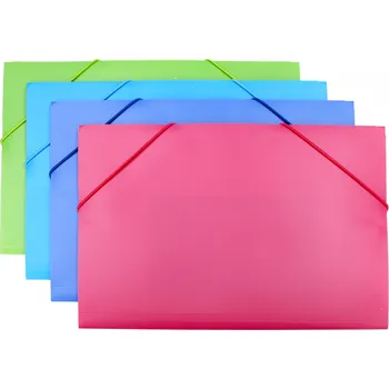 Hračka pro nejmenší Složka s gumou 31,7x24,5 cm - Barevná