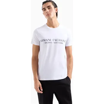 Pánské tričko Tričko Armani Exchange White 1100 1089698 M
