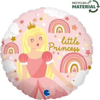 Balónek Foliový balonek kulatý Princezna 46 cm