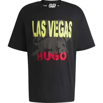 Pánské tričko Tričko Hugo Black 1088370 XS