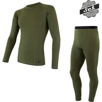 SENSOR SET MERINO DF pánský dlouhý rukáv + spodky