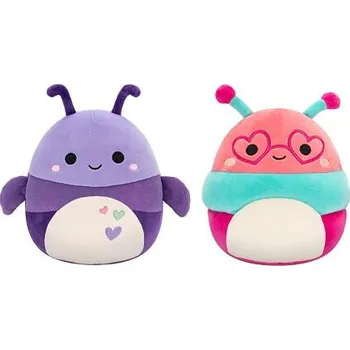 plyšák SQUISHMALLOWS 1+1 Brouk a Housenka - Axel a Peach