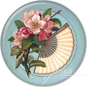 Kosmetické zrcátko Zrcátko Romantika 75 mm/NB