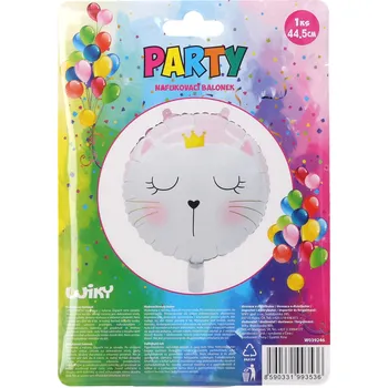 Balónek Balónek nafukovací KOČKA 44,5 cm