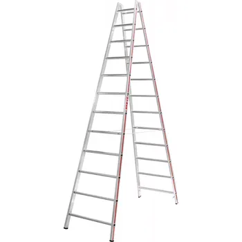 Žebřík Hliníkové štafle Hymer profi 2x12